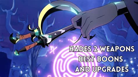 best boons for each weapon hades.